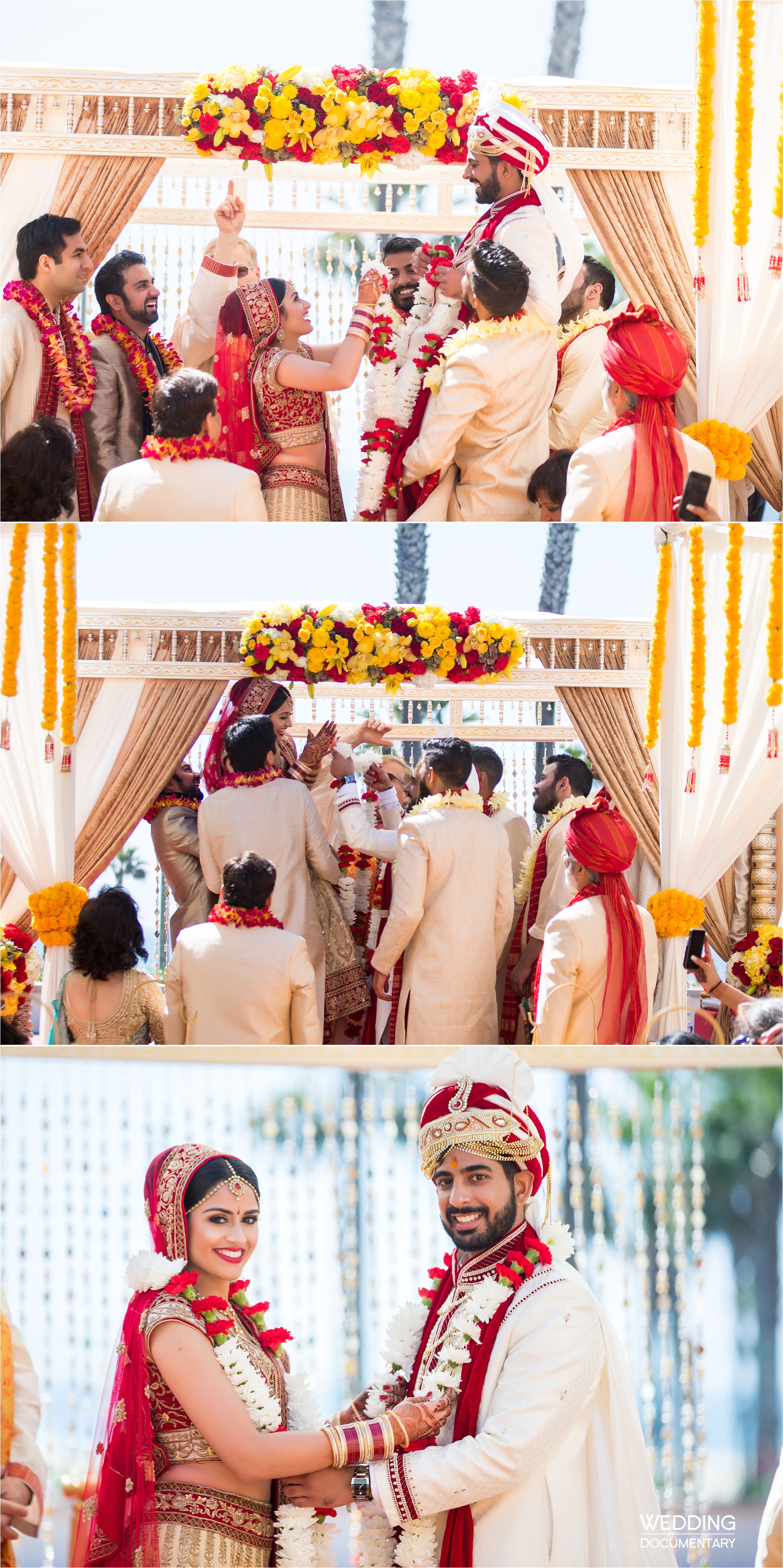 Kristi Arjun Indian Wedding At The Waterfront Beach