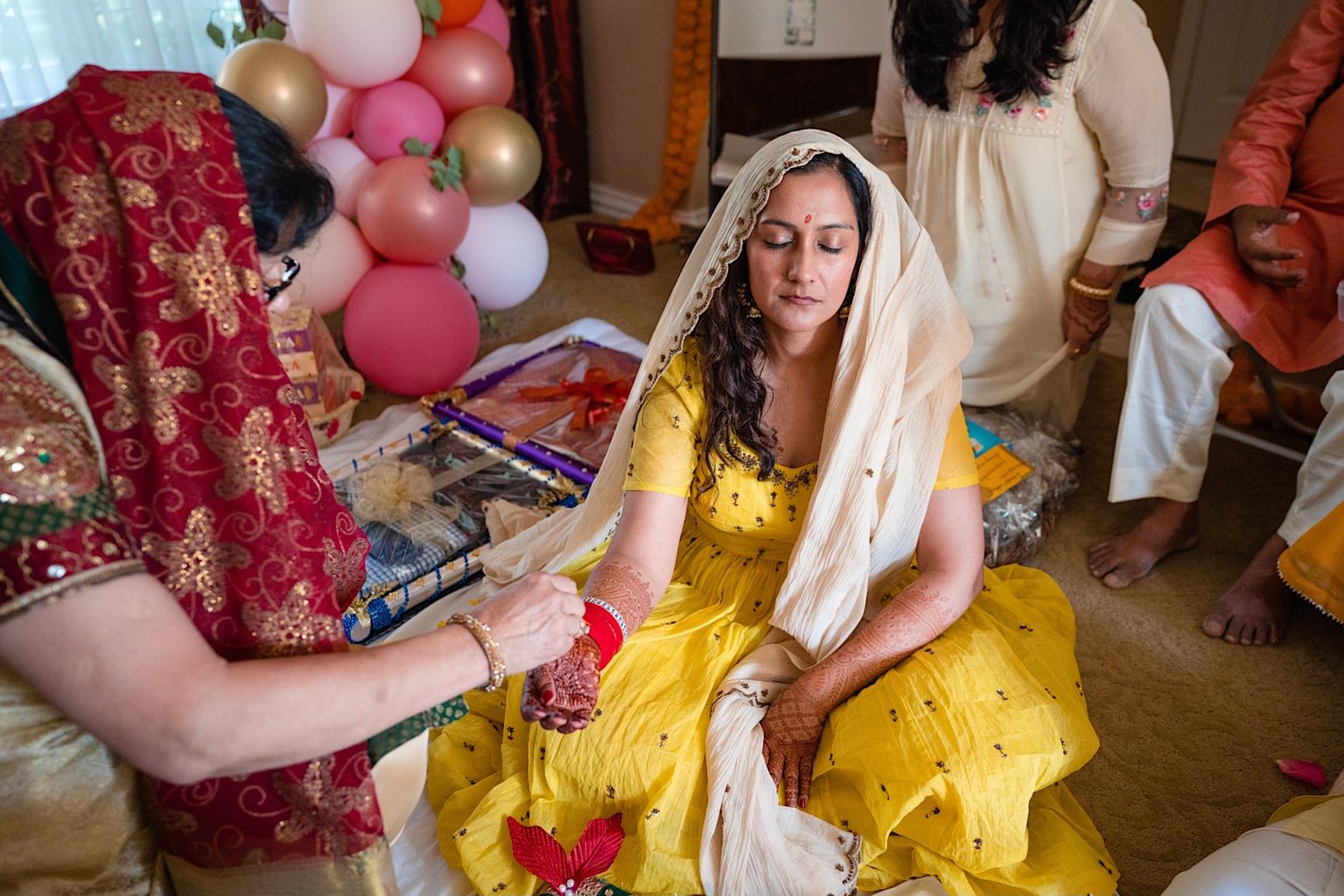 Puja Keyur Haldi Choora Ceremony Wedding Documentary Blog