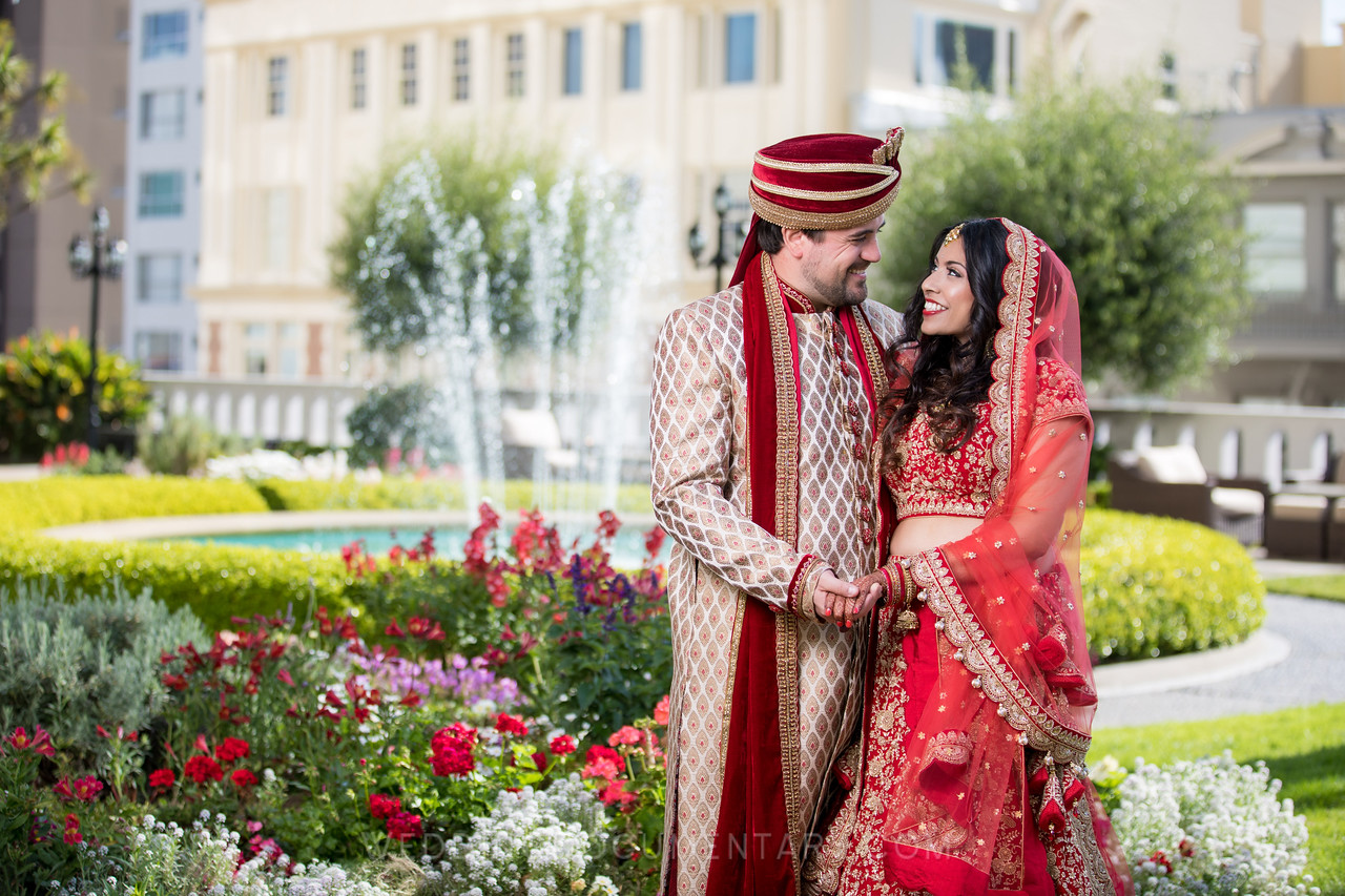 Indian and Christian Fusion wedding video San Francisco Fairmont