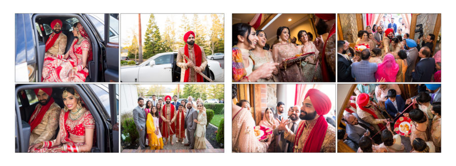 Chanel Karan Sikh Wedding Album Design Example